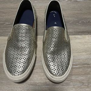 Sperry metallic sneakers